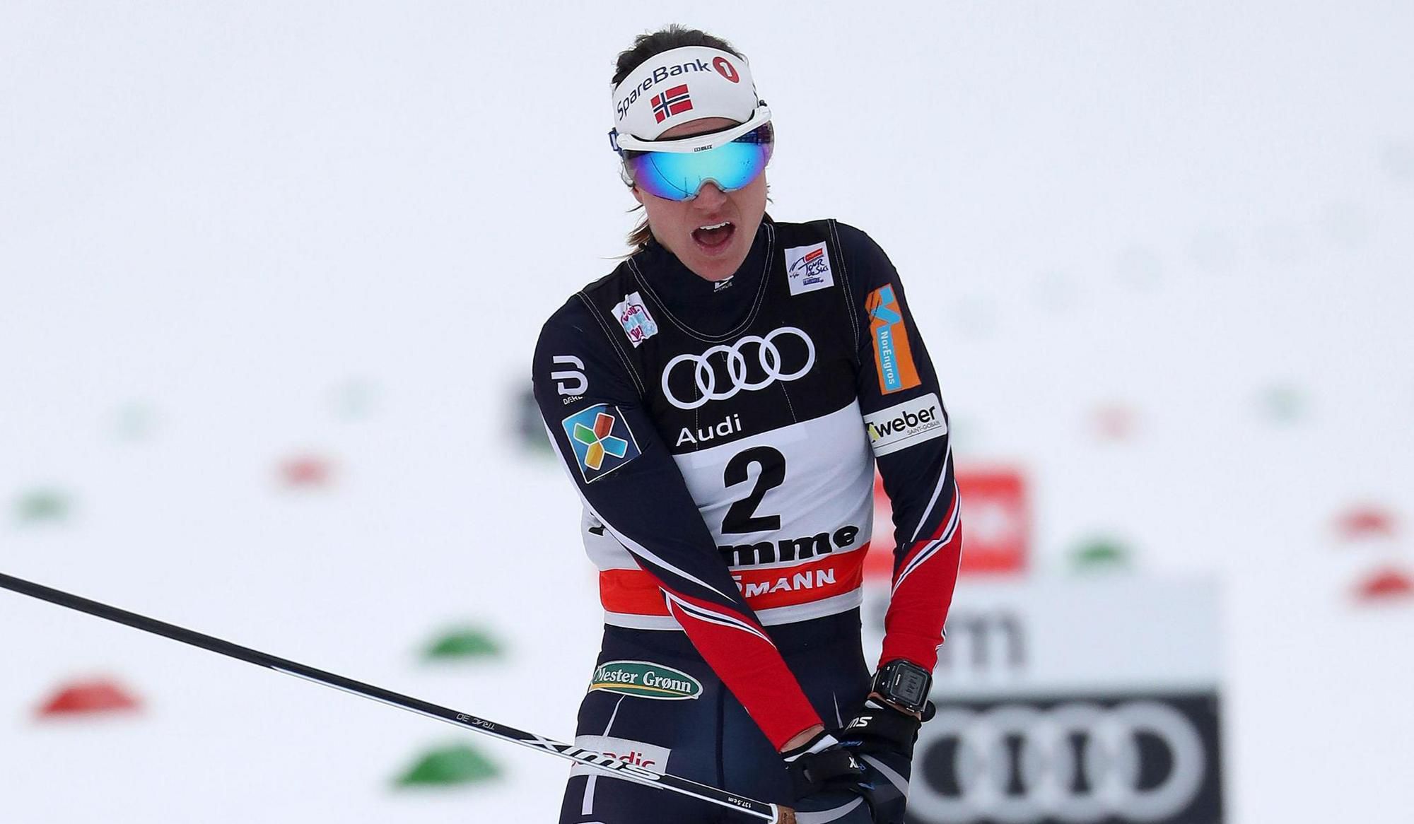 Nórska bežkyňa na lyžiach Heidi Wengová.