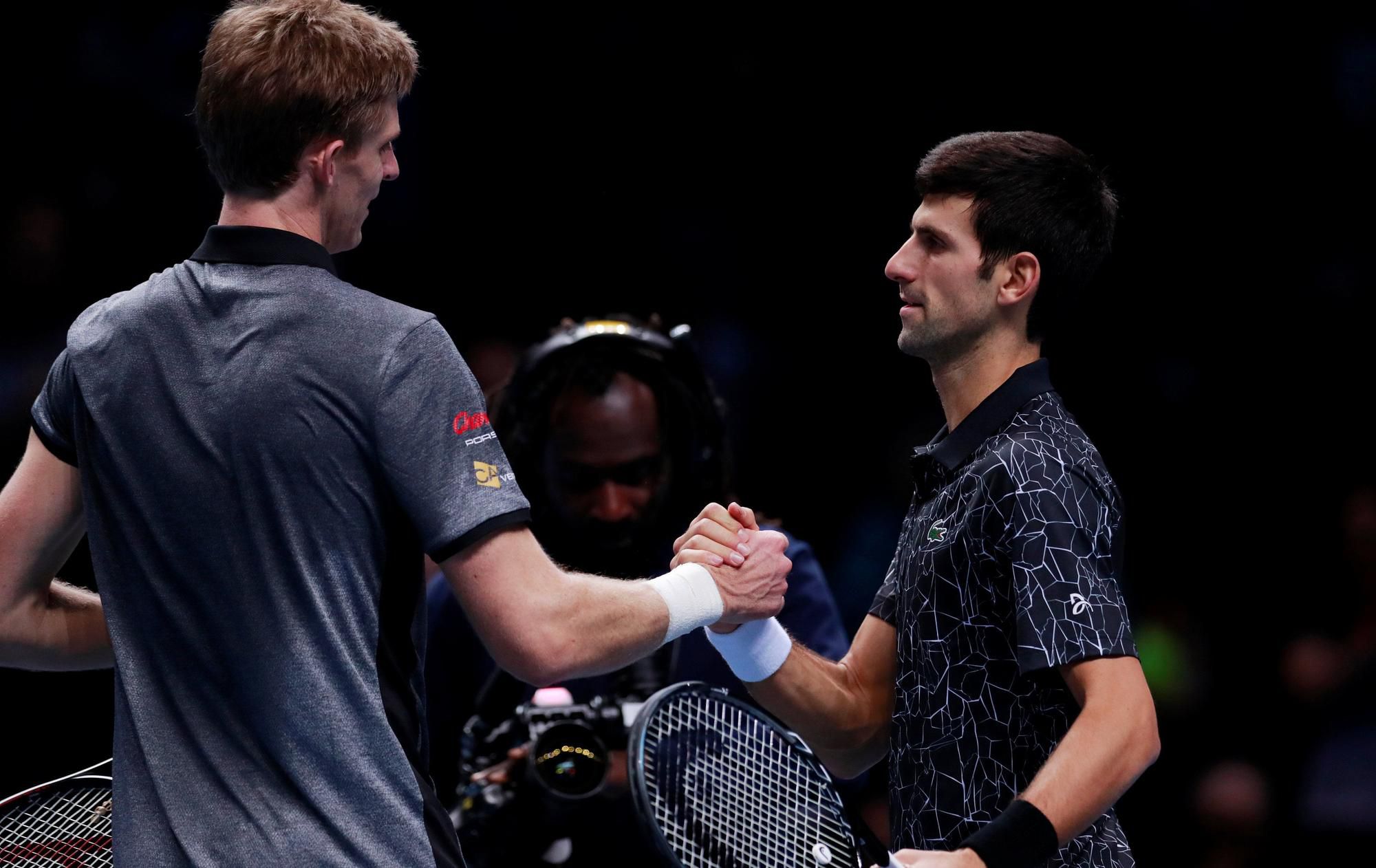 Kevin Anderson a Novak Djokovič