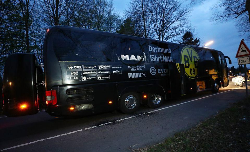 Borussia Dortmund autobus vybuch apr17 Reuters