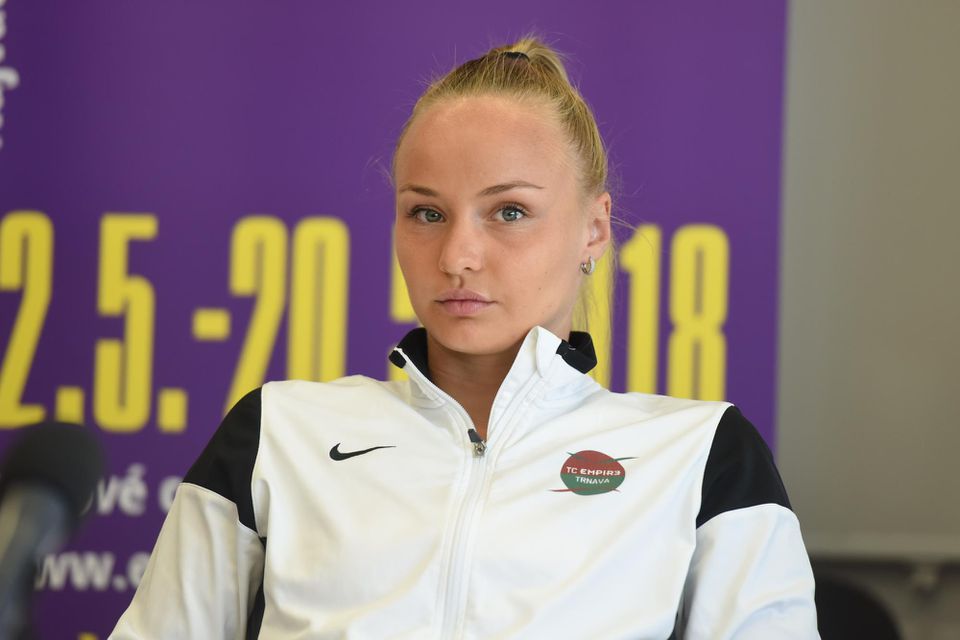 slovenská tenistka Rebecca Šramková