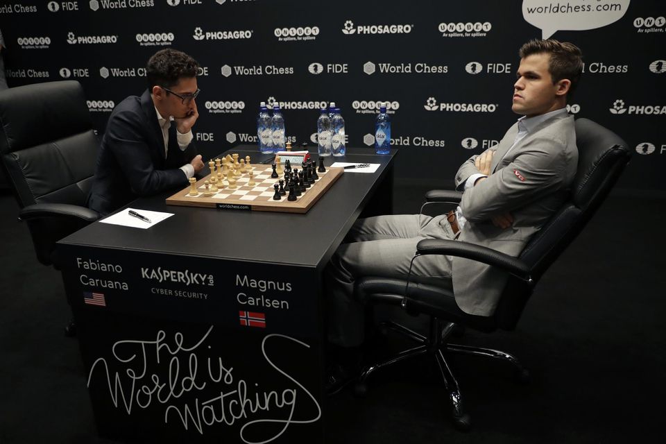 Magnus Carlsen vs. Fabiano Caruana