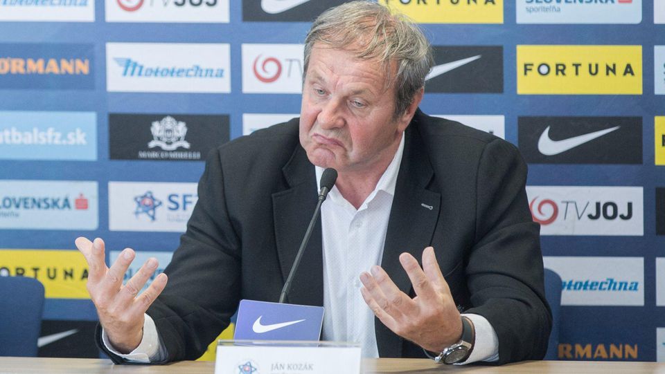 Bývalý tréner SFZ Ján Kozák.