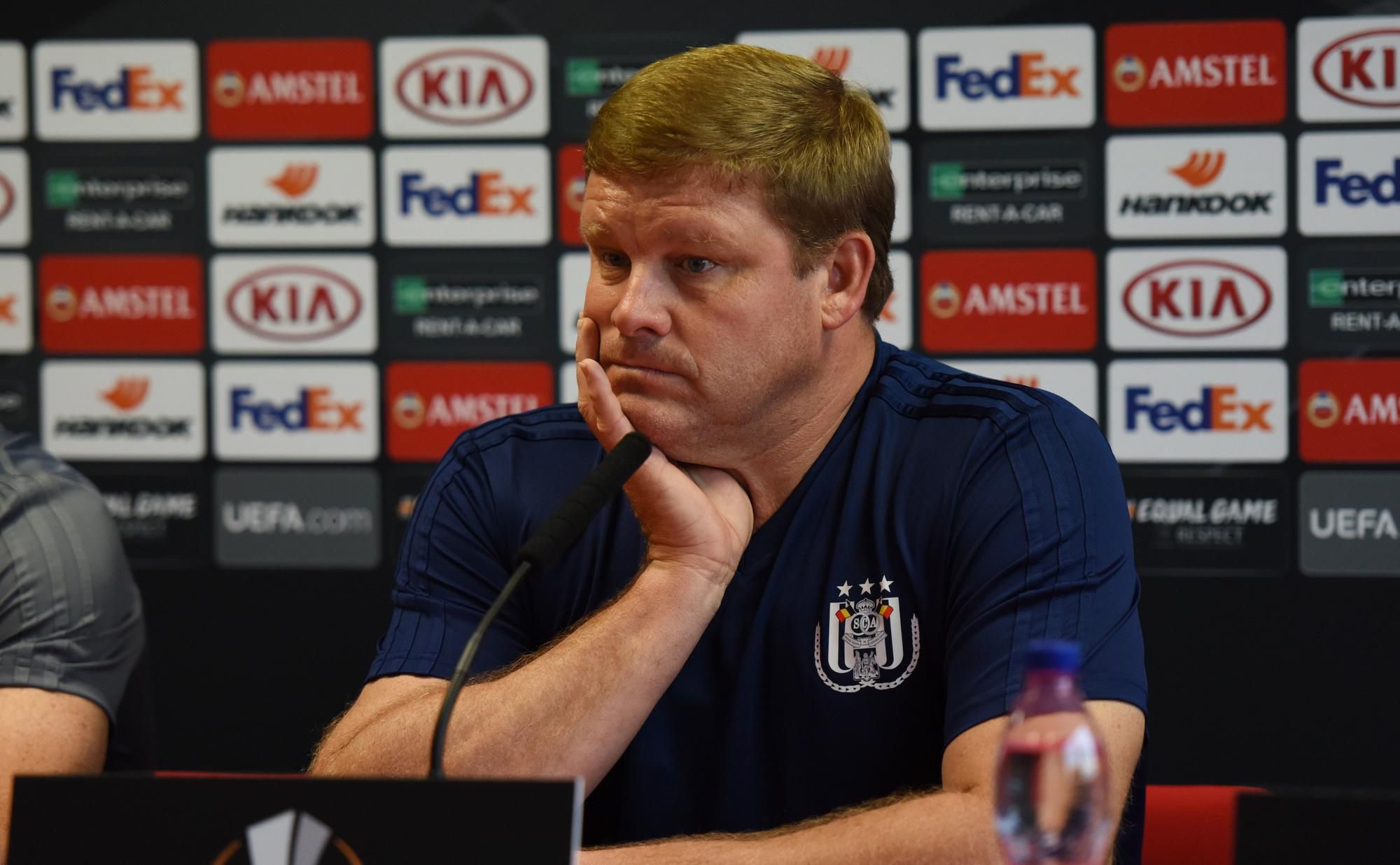 Hein Vanhaezebrouck, tréner Anderlechtu Brusel