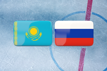 Kazachstan - Rusko (MS v hokeji 2020)