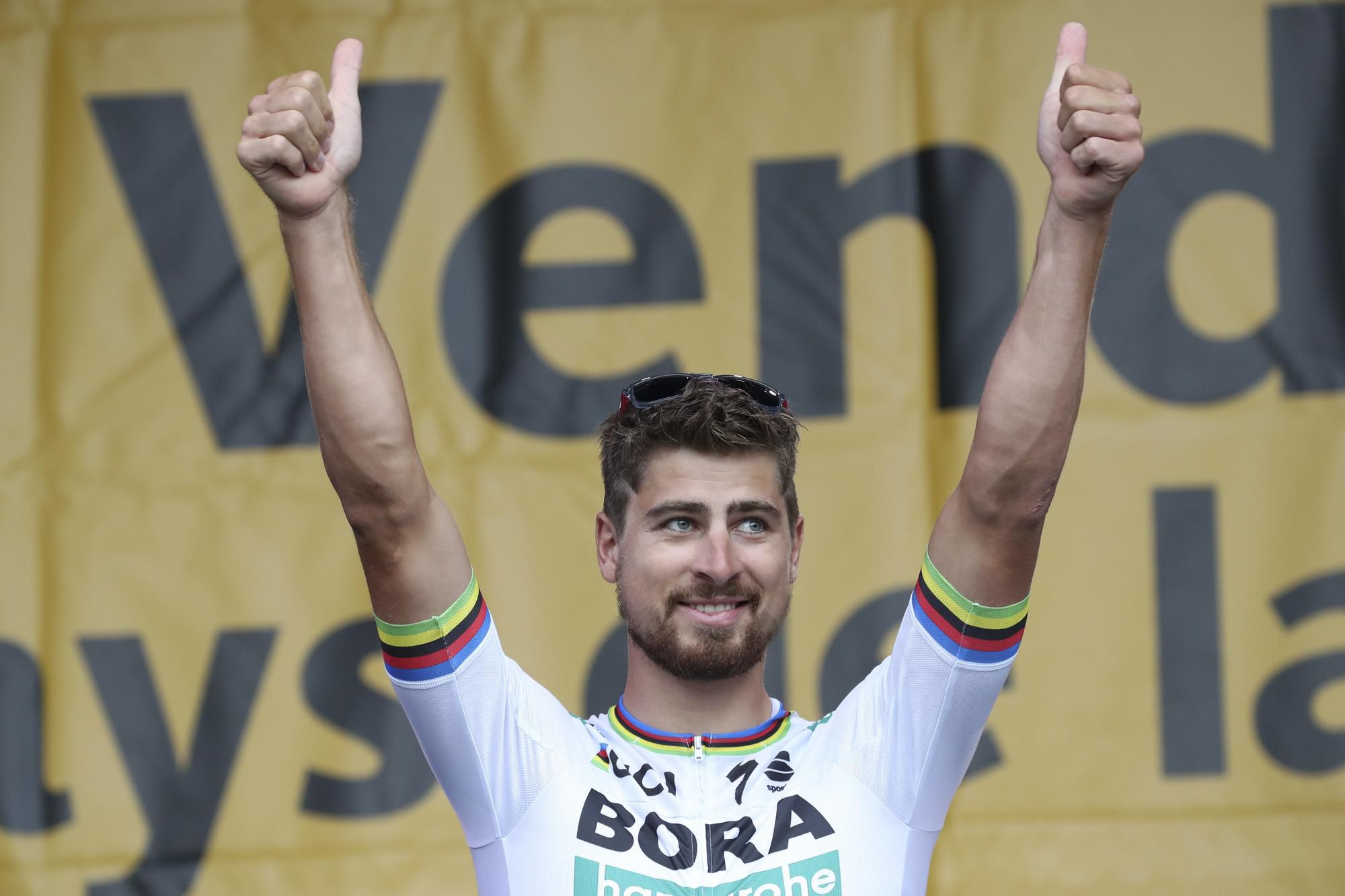 Slovenský cyklista Peter Sagan.