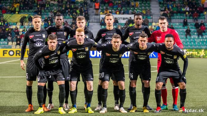 Hráči FC DAC 1904 Dunajská Streda.