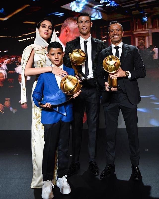 Cristiano Ronaldo piatykrát víťazom ocenenia Globe Soccer Awards.