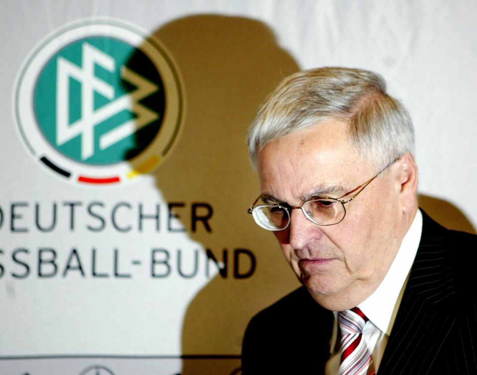 Prezident Nemeckého futbalového zväzu (DFB) Theo Zwanziger.