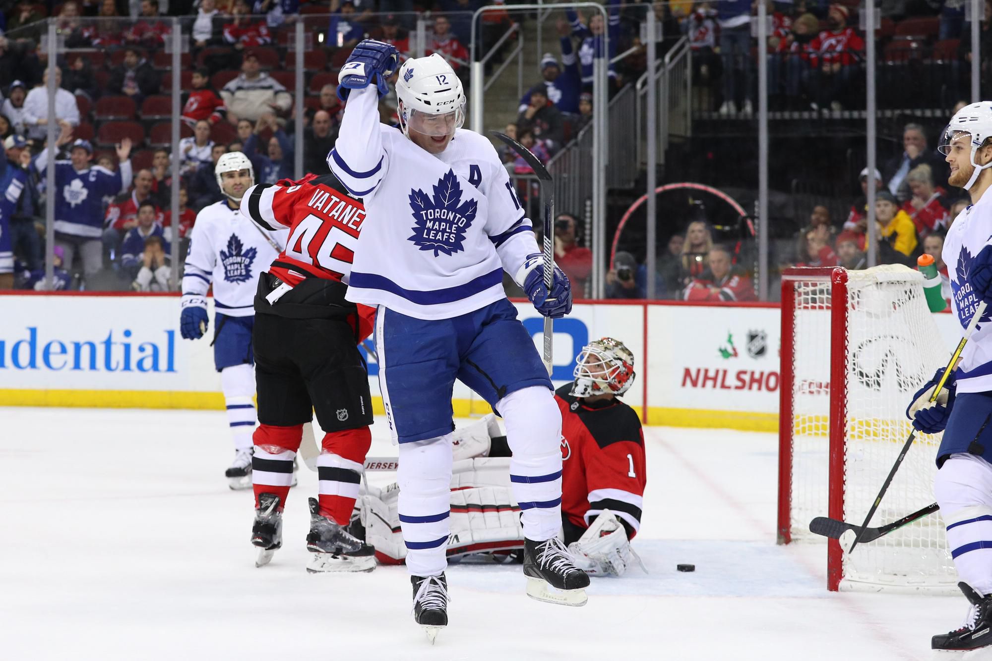 Zápas NJ Devils - Toronto Maple Leafs.