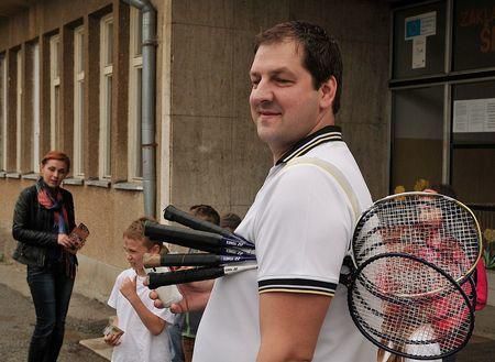 Tibor Kessler, tréner juniorskej bedmintonovej reprezentácie.