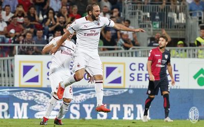 Higuaín si otvoril strelecký účet v AC Miláno, Mráz nastúpil za Empoli