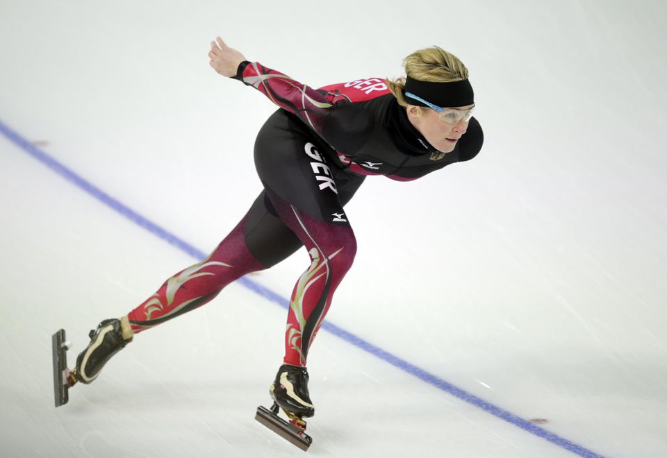 Nemecká rýchlokorčuliarka Claudia Pechsteinová.