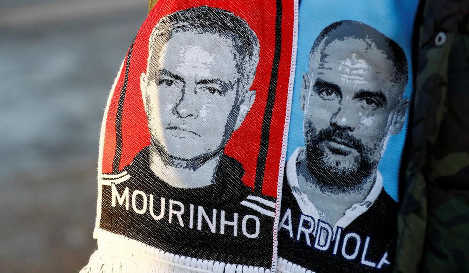 José Mourinho vs. Pep Guardiola.