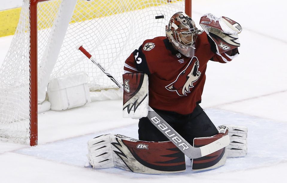 brankár Arizony Coyotes Antti Raanta