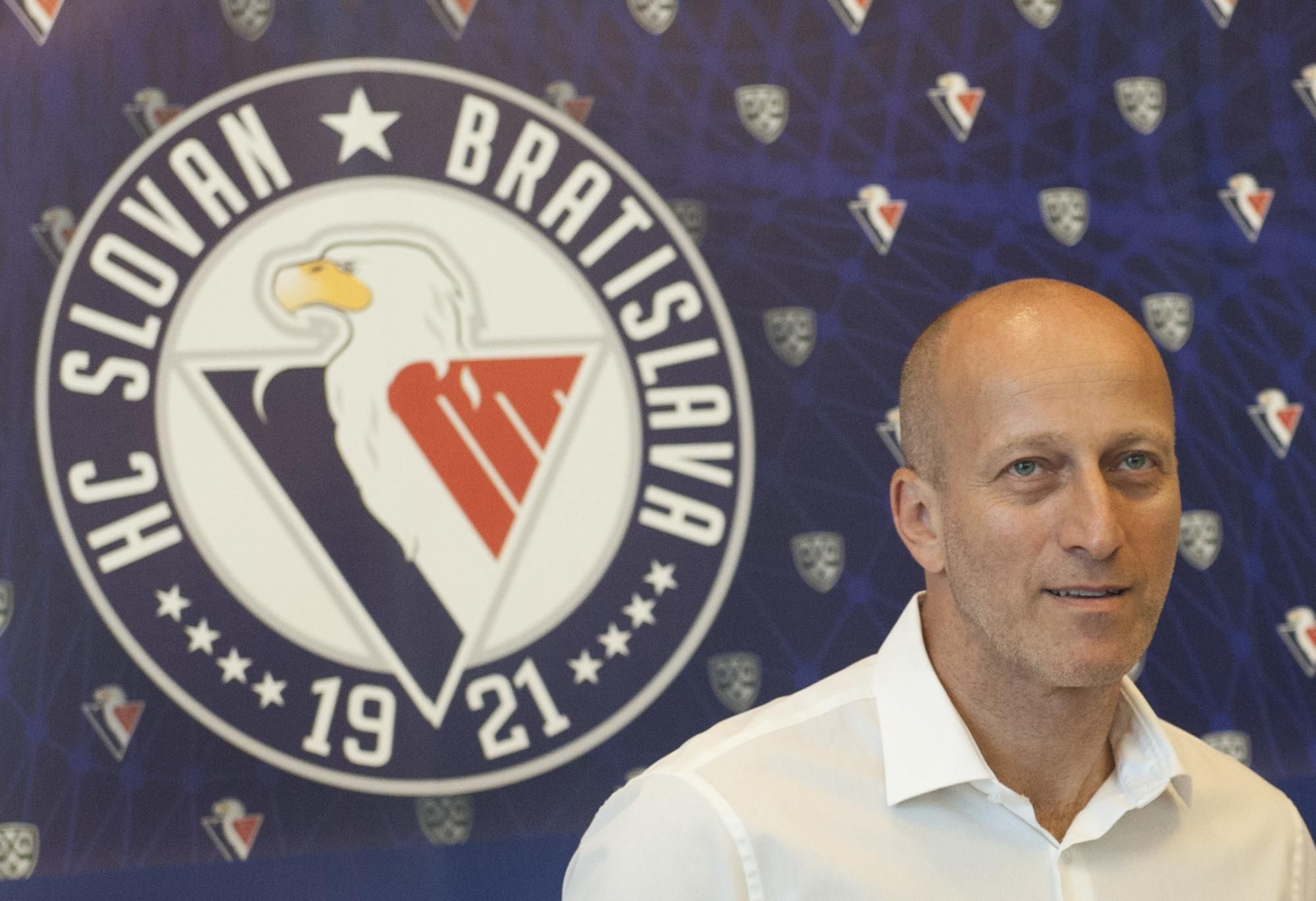 generálny manžér HC Slovan Bratislava Patrik Ziman