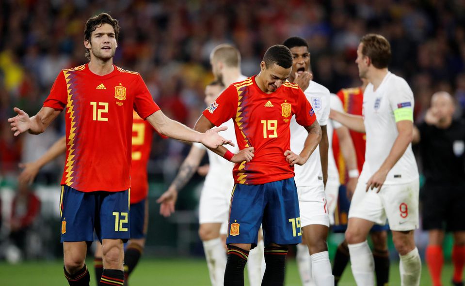 Duel Španielska proti Anglicku