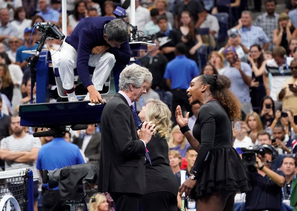 Serena Williamsová sa pohádala s rozhodcom.