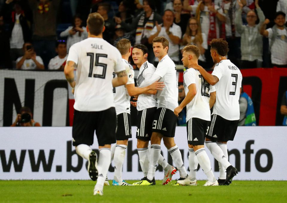 Futbalisti Nemecka sa tešia z gólu.