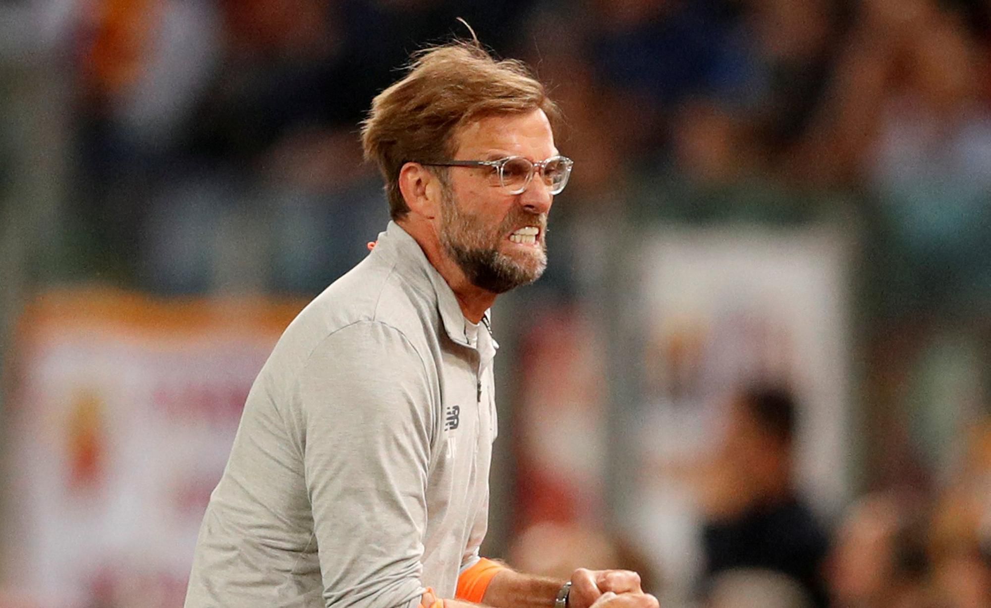 Tréner Liverpoolu Jürgen Klopp