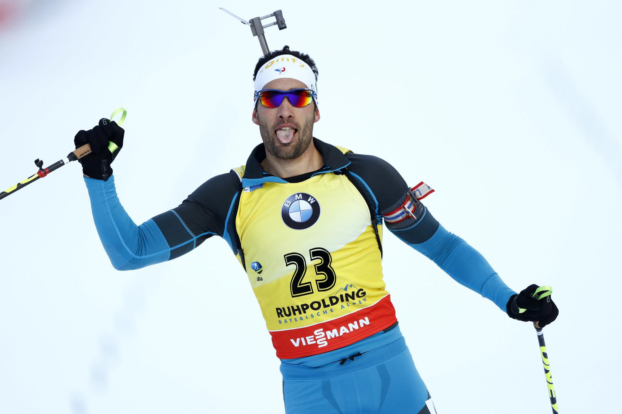 Francúzsky biatlonista Martin Fourcade