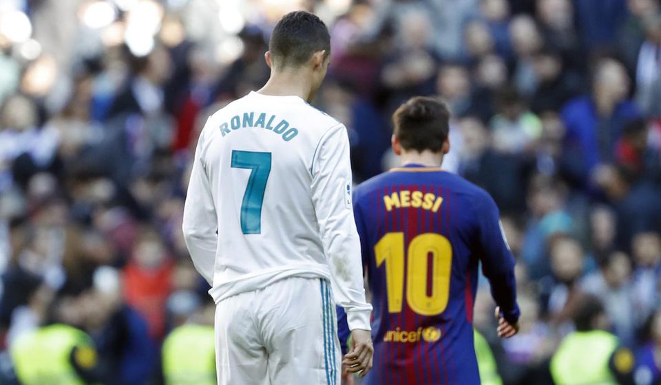 Lionel Messi (Barcelona) a Cristiano Ronaldo (Real Madrid).