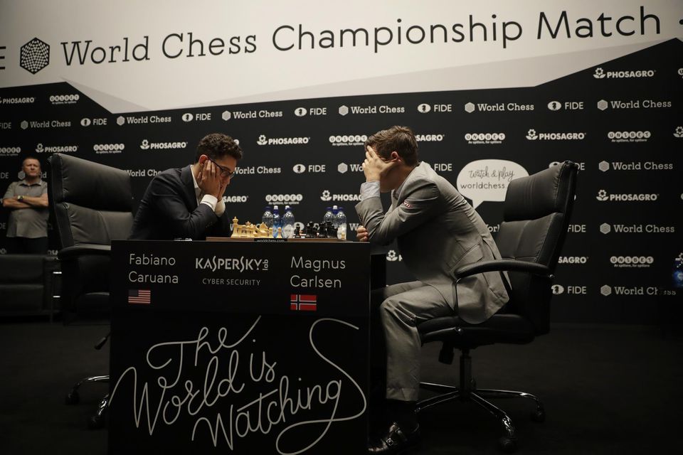 Magnus Carlsen vs. Fabiano Caruana