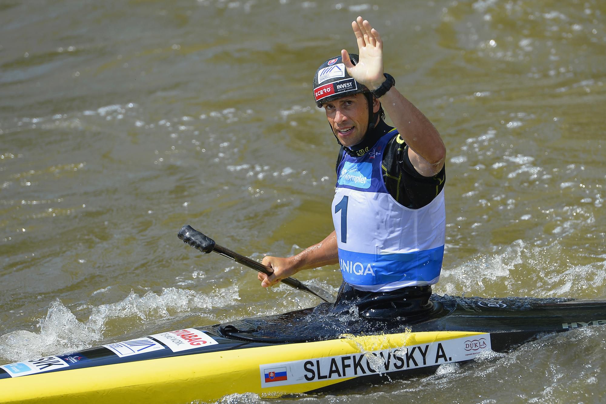 Slovenský pretekár Alexander Slafkovský.