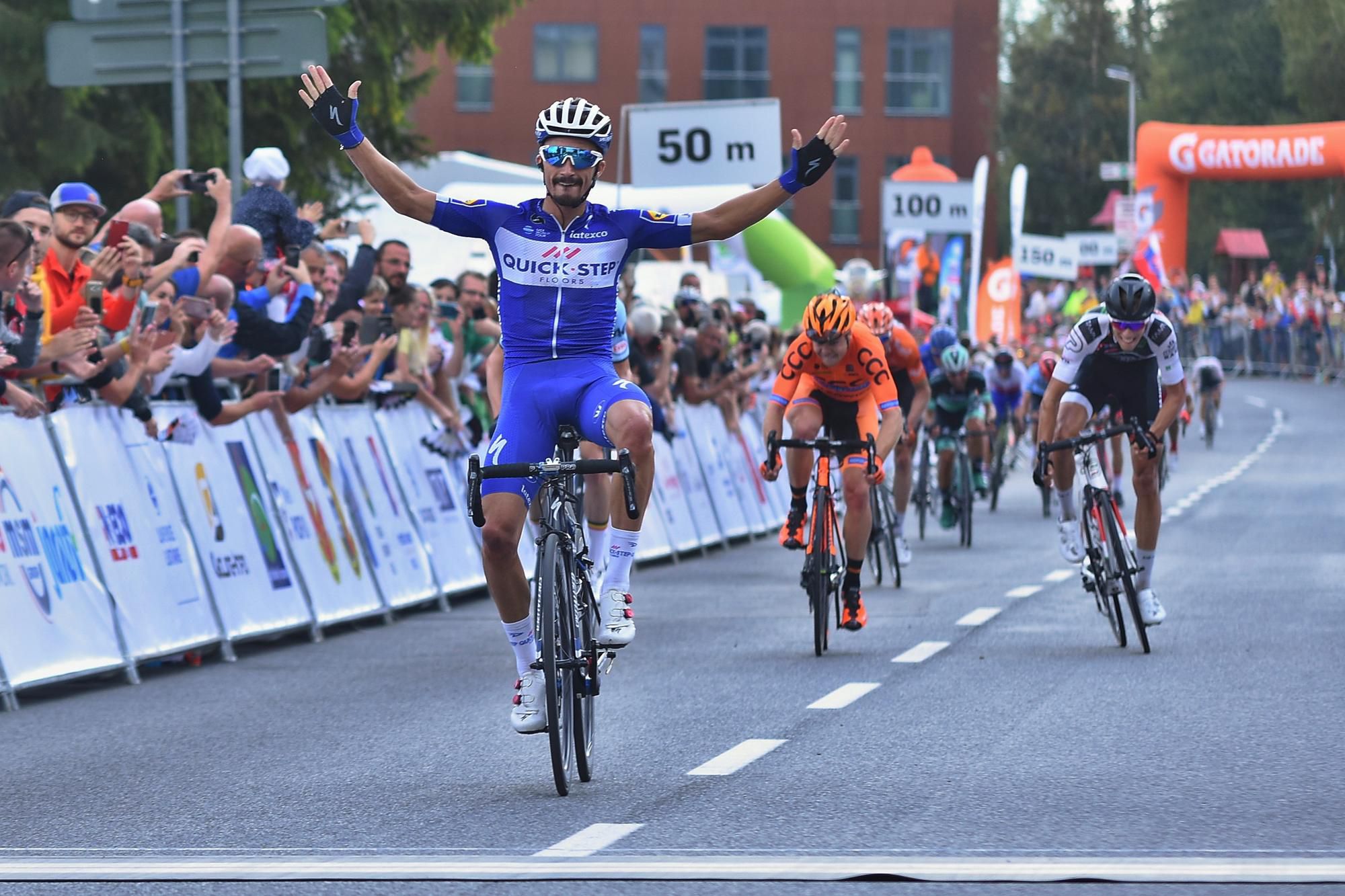 Francúz Julian Alaphilippe z tímu Quick-Step Floors.