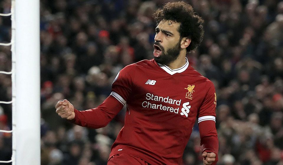 Útočník Liverpoolu Mohamed Salah.