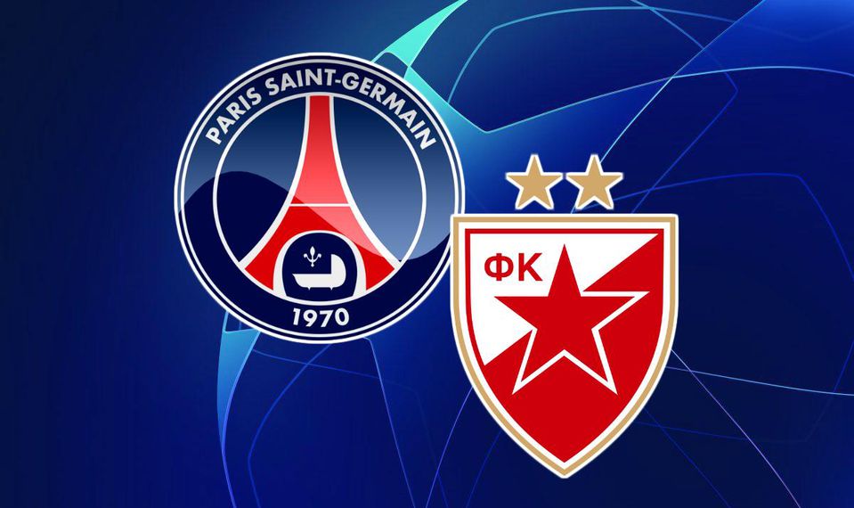 ONLINE: Paríž Saint-Germain - Crvena zvezda Belehrad