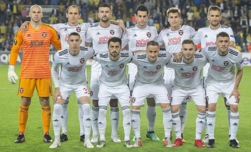 Spartak Trnava (tímová fotografia) vs. Fenerbahce Istanbul