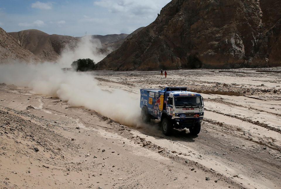 Kamión Rely Dakar.