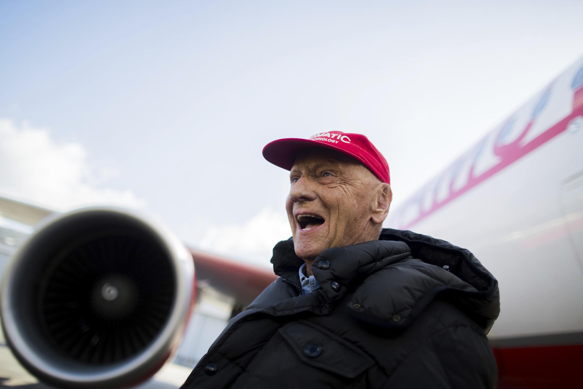 Bývalý jazdec F1 Niki Lauda.