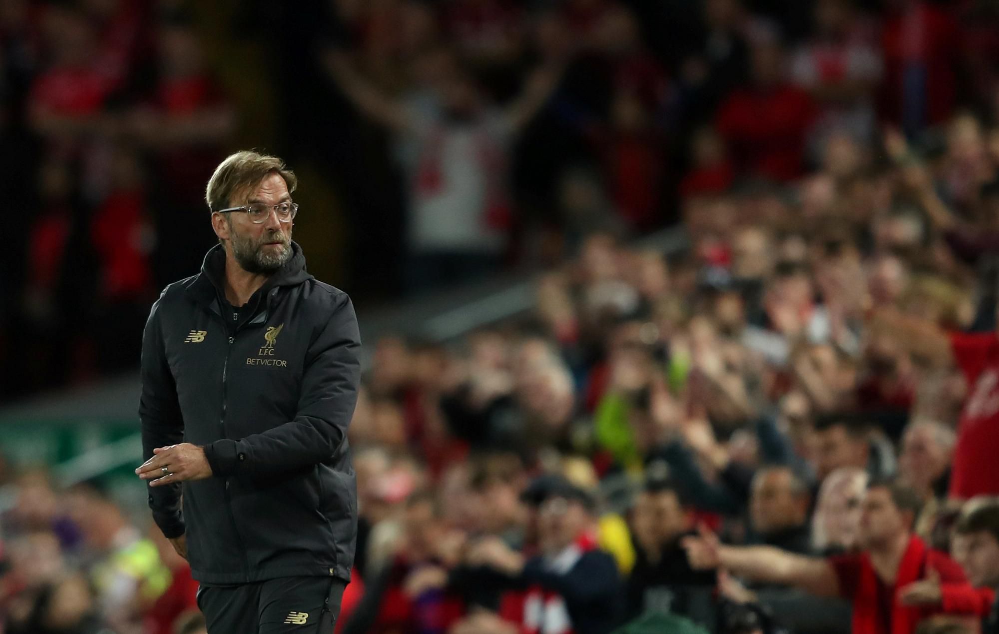 Tréner Liverpool FC Jurgen Klopp.