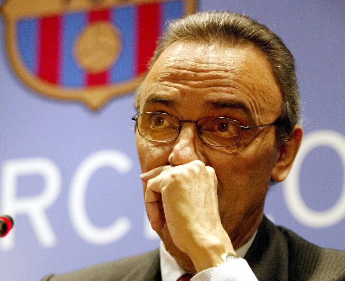 Joan Gaspart, bývalý viceprezident FC Barcelona.