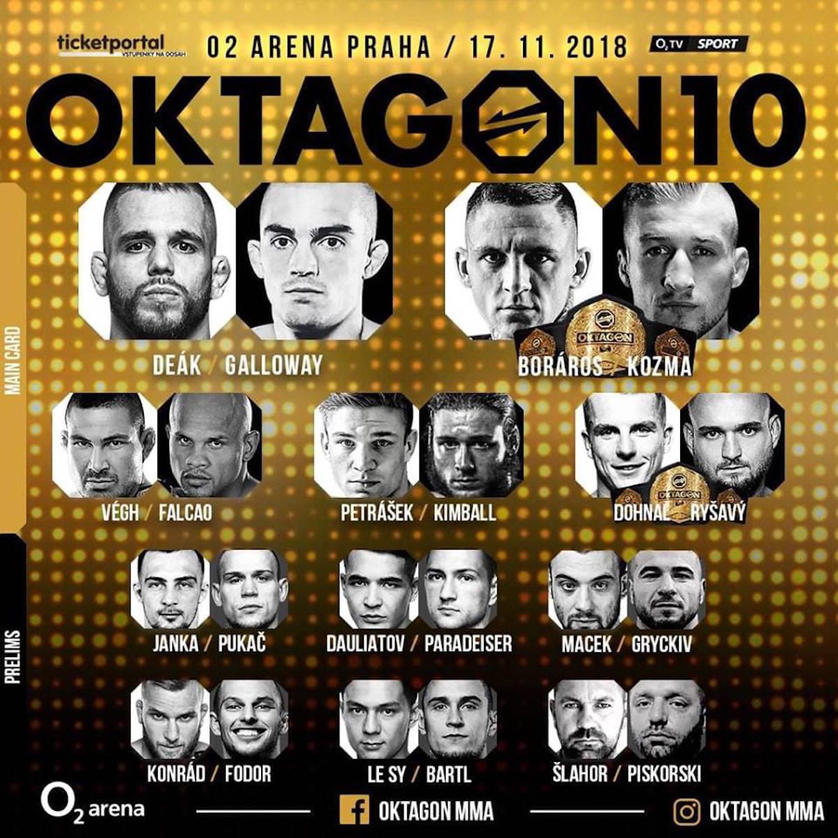 Fight Card Oktagon 10.