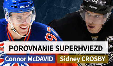 Connor McDavid vs. Sidney Crosby. Kto je lepší?