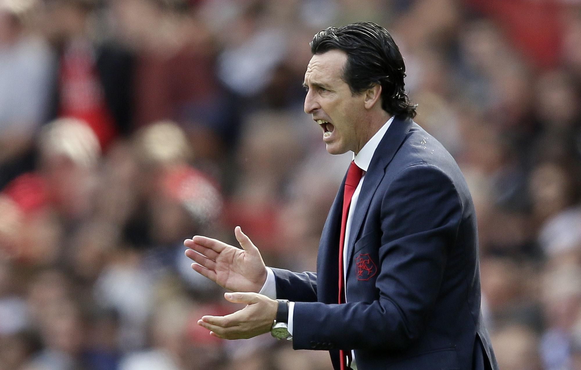 Tréner Arsenalu FC Unai Emery