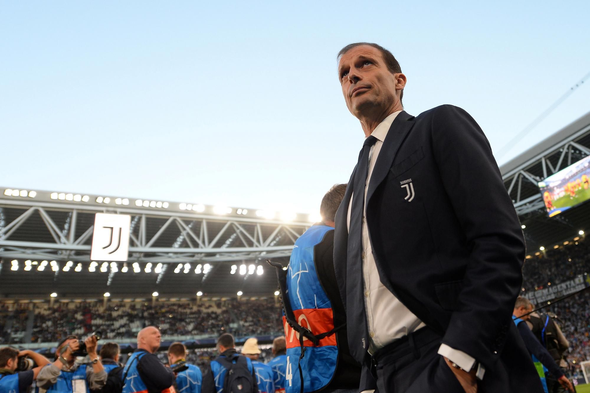 tréner Juventusu Massimiliano Allegri