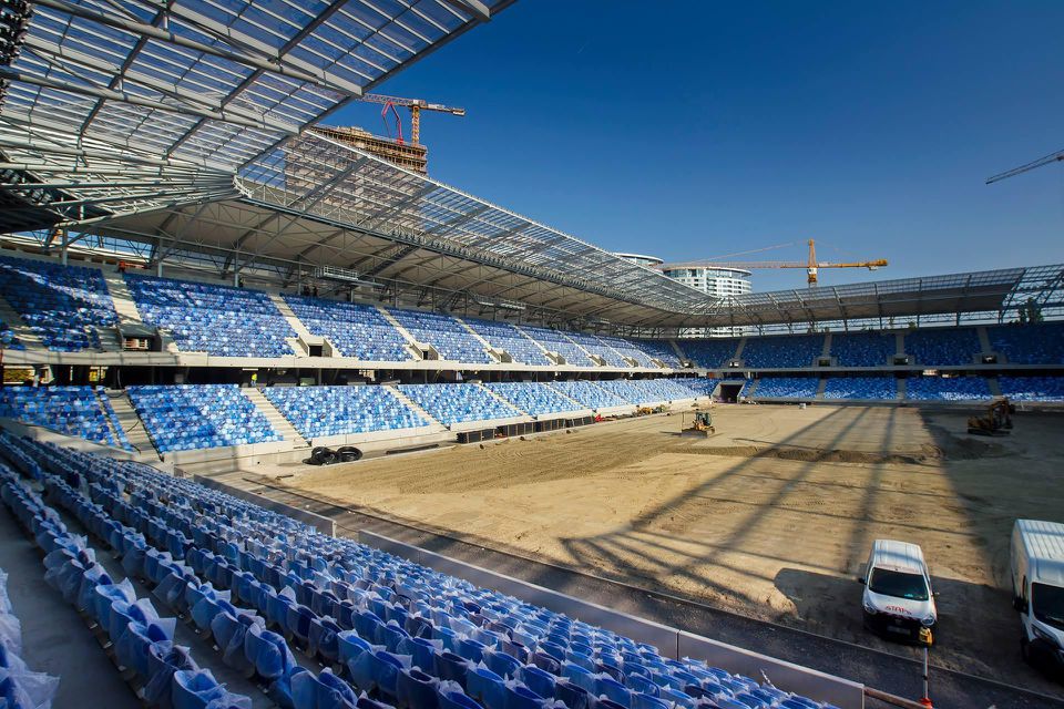 Národný futbalový štadión v októbri 2018