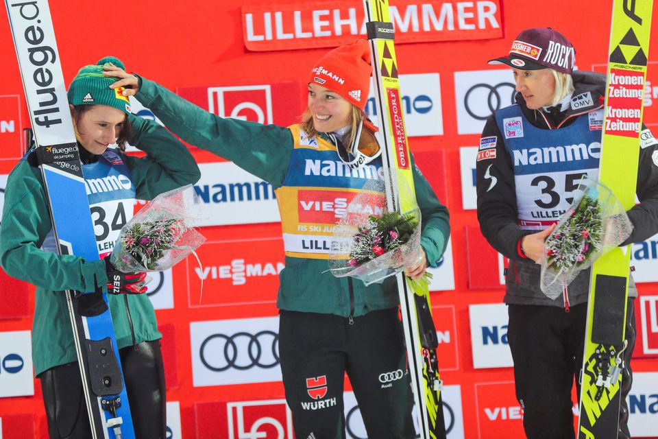 Katharina Althausová víťazkou v Lillehammeri.