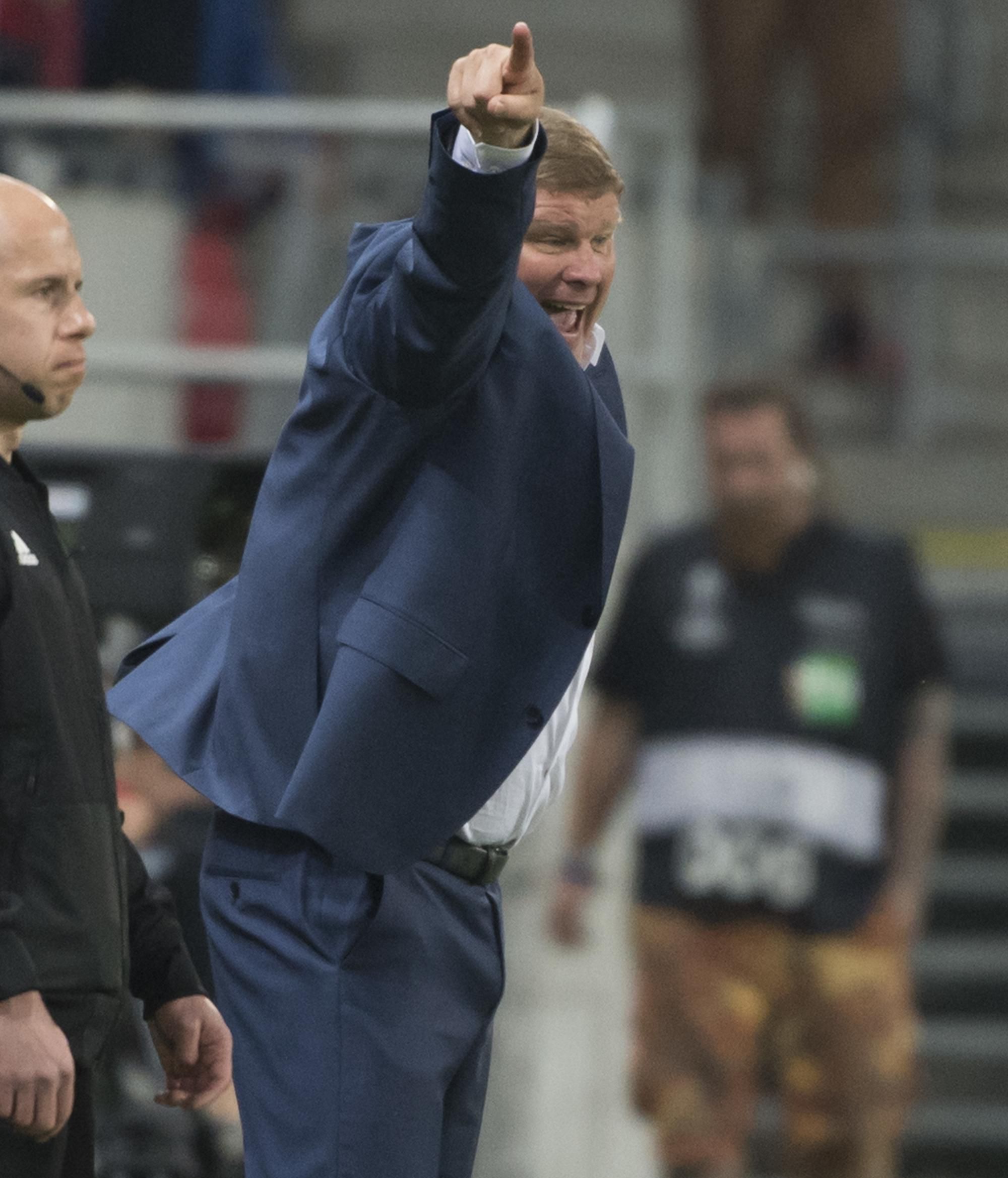 tréner Anderlechtu Hein Vanhaezebrouck