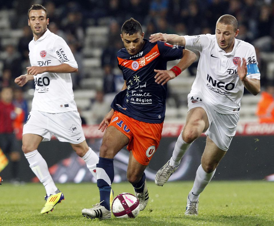 Zápas Dijon - Montpellier.