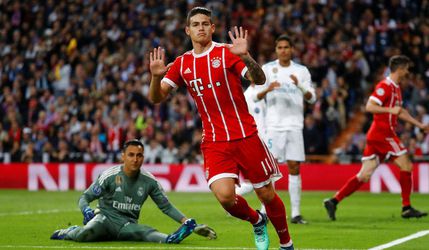 James Rodríguez by mal obliekať dres Bayernu Mníchov už natvralo, píšu Nemci