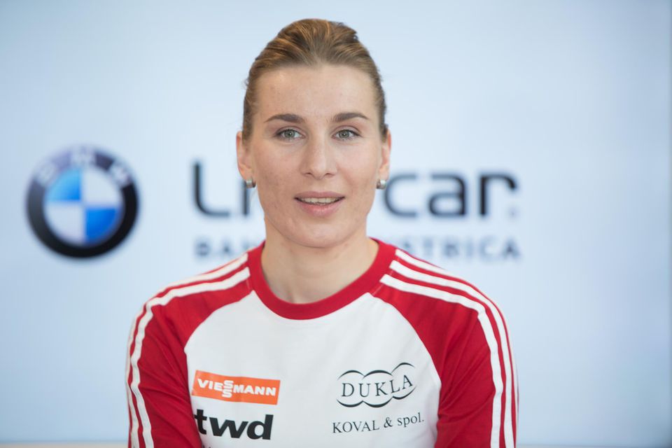 biatlonistka Anastasia Kuzminová