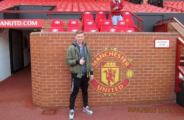 Alex Fojticek Manchester United aug16 pavlovicsports.com