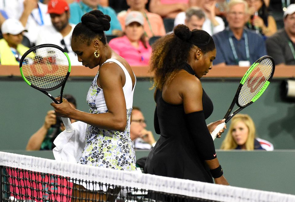 Americké tenisové sestry Venus a Serena Williamsové.