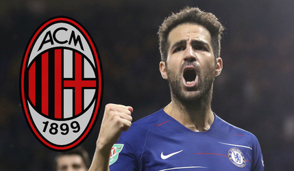Cesc Fábregas by mal už onedlho opustiť Chelsea, je prioritou číslo jedna pre AC Miláno