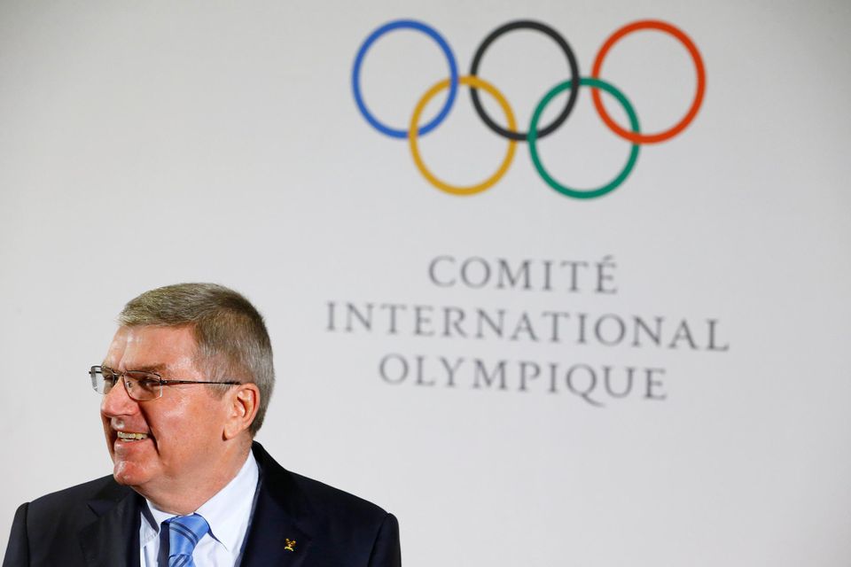 Prezident Medzinárodného olympijského výboru (MOV) Thomas Bach.