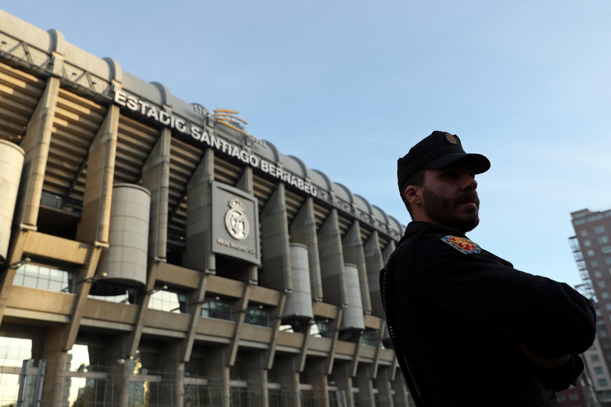 Štadión Santiago Bernabeu.